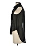 Dots 100% Polyester Black Sleeveless Blouse Size S - photo 5