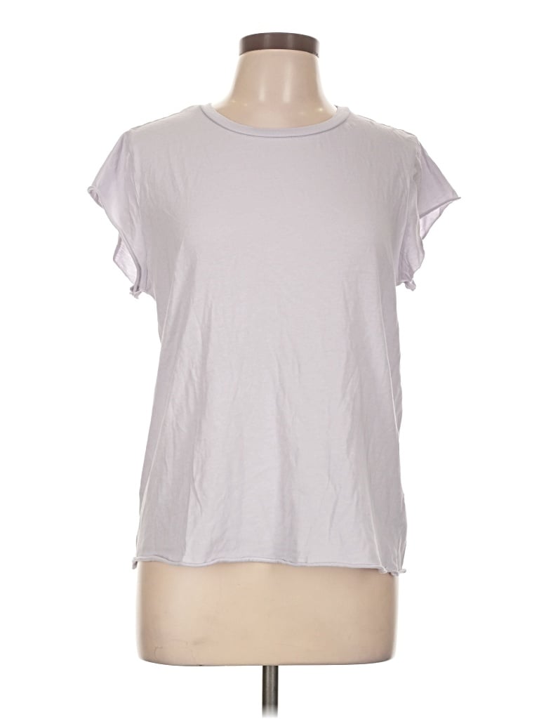Pre-owned Double Zero Short Sleeve T-shirt In Gray
