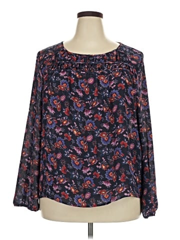 Gibson Long Sleeve Blouse (view 1)