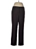 Ann Taylor Solid Black Dress Pants Size 10 Petite - photo 1