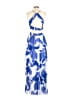 Express 100% Polyester Blue Cocktail Dress Size S - photo 2