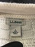 L.L.Bean 100% Cotton Ivory Cardigan Size L - photo 7