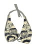 Becca Graphic Ivory Blue Swimsuit Top Size P (petite) - photo 1