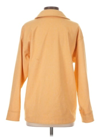 Madewell Brushed Herringbone Knit Shirt Jacket (view 2)