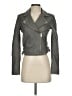 IRO 100% Leather Gray Leather Jacket Size EU (FR) 36 / US 4 - photo 1