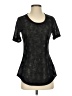 Essentials by Milano Black Short Sleeve Top Size S - photo 1