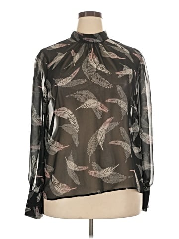 Who What Wear Long Sleeve Blouse (view 1)