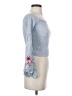 Guess 100% Modal Blue 3/4 Sleeve Blouse Size S - photo 4