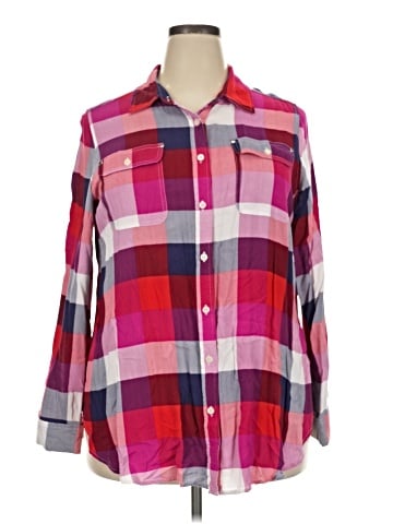 Avenue Long Sleeve Button-Down Shirt (view 1)