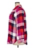 Avenue 100% Rayon Plaid Pink Long Sleeve Button-Down Shirt Size 18 Plus - photo 5