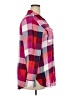 Avenue 100% Rayon Plaid Pink Long Sleeve Button-Down Shirt Size 18 Plus - photo 4