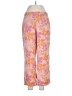 Sigrid Olsen Floral Pink Casual Pants Size 8 - photo 1
