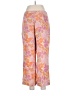 Sigrid Olsen Floral Pink Casual Pants Size 8 - photo 2
