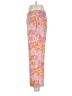 Sigrid Olsen Floral Pink Casual Pants Size 8 - photo 5