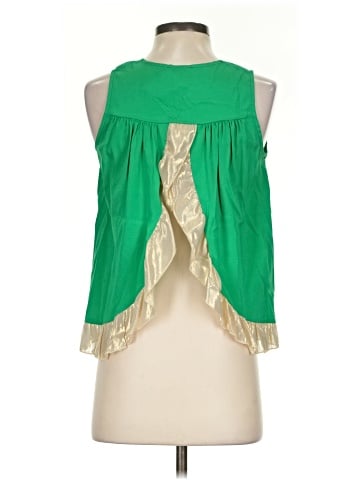 Alisha Levine Sleeveless Silk Top (view 2)