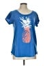 Lucky Brand Tropical Blue Short Sleeve T-Shirt Size L - photo 1