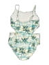 Old Navy Tropical Blue One Piece Swimsuit Size 14 - 16 - photo 2