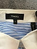 Theory Stripes Blue Long Sleeve Blouse Size M - photo 7