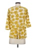 Lavish Yellow 3/4 Sleeve Blouse Size S - photo 2