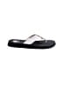 Yellow Box White Black Flip Flops Size 8 1/2 - photo 1