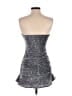 Edikted Metallic Silver Cocktail Dress Size S - photo 2
