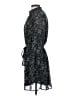 DR2 100% Polyester Paisley Black Cocktail Dress Size XS - photo 5