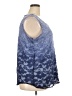 Cj Banks Blue Sleeveless Blouse Size 2X - photo 4