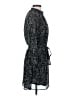 DR2 100% Polyester Paisley Black Cocktail Dress Size XS - photo 4