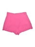 Salanta 100% Polyester Solid Pink Shorts Size 4 - photo 2
