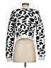colsie Animal Print White Cardigan Size S - photo 2