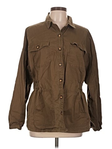 Supplies 3/4 Sleeve Button-Down Shirt (view 1)