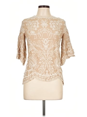 Solitaire 3/4 Sleeve Blouse (view 1)
