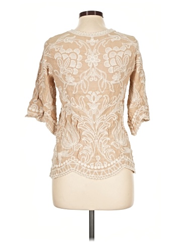 Solitaire 3/4 Sleeve Blouse (view 2)