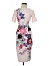 ASOS Floral Pink Cocktail Dress Size 0 - photo 1
