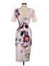 ASOS Floral Pink Cocktail Dress Size 0 - photo 2