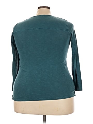 Coldwater Creek Long Sleeve Henley (view 2)
