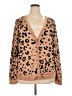 Lularoe Animal Print Tan Cardigan Size XXL - photo 1
