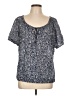 Eddie Bauer Blue Short Sleeve Blouse Size L - photo 1