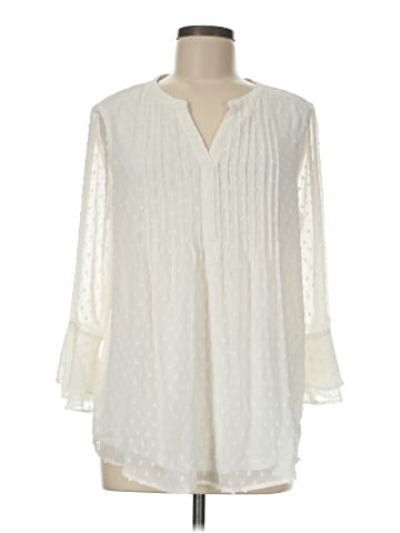 Charter Club 3/4 Sleeve Blouse (view 1)