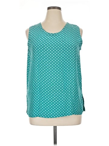 Ellen Ashley Sleeveless Silk Top (view 1)