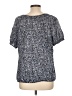 Eddie Bauer Blue Short Sleeve Blouse Size L - photo 2