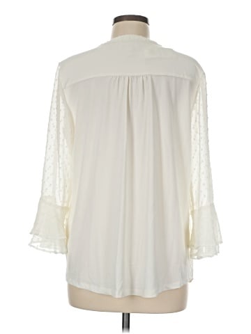 Charter Club 3/4 Sleeve Blouse (view 2)