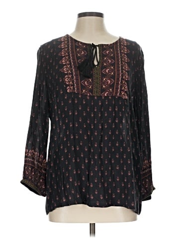 Garnet Hill Long Sleeve Blouse (view 1)