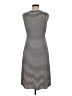 Max Studio Stripes Gray Casual Dress Size M - photo 2
