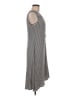 Max Studio Stripes Gray Casual Dress Size M - photo 4