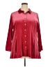 Soft Surroundings Burgundy 3/4 Sleeve Blouse Size XXL - photo 1