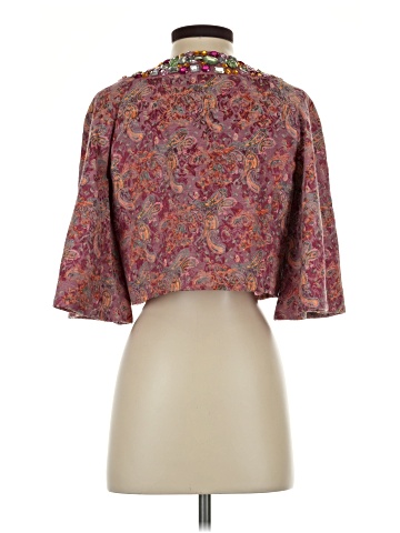 V Cristina 3/4 Sleeve Blouse (view 2)