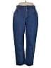 Bill Blass 100% Cotton Blue Jeans Size 18 - photo 1