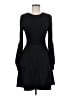 Theory Solid Black Casual Dress Size M - photo 1