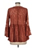 Anama 100% Polyester Brown 3/4 Sleeve Blouse Size M - photo 2